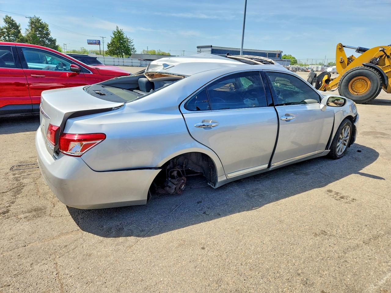 2011 Lexus Es 350 Silver vin: JTHBK1EG7B2459465