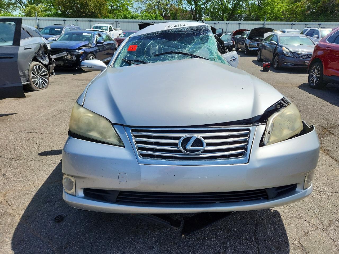 2011 Lexus Es 350 Silver vin: JTHBK1EG7B2459465