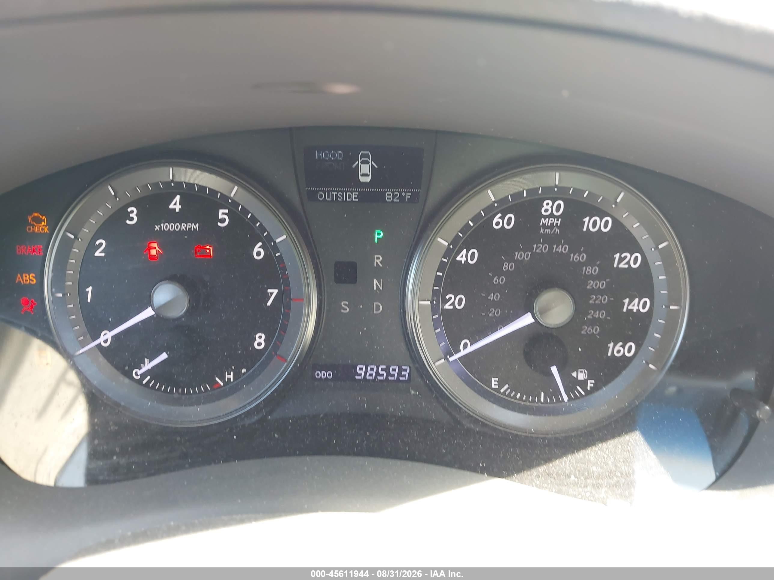2011 Lexus Es 350   White vin: JTHBK1EG7B2471485