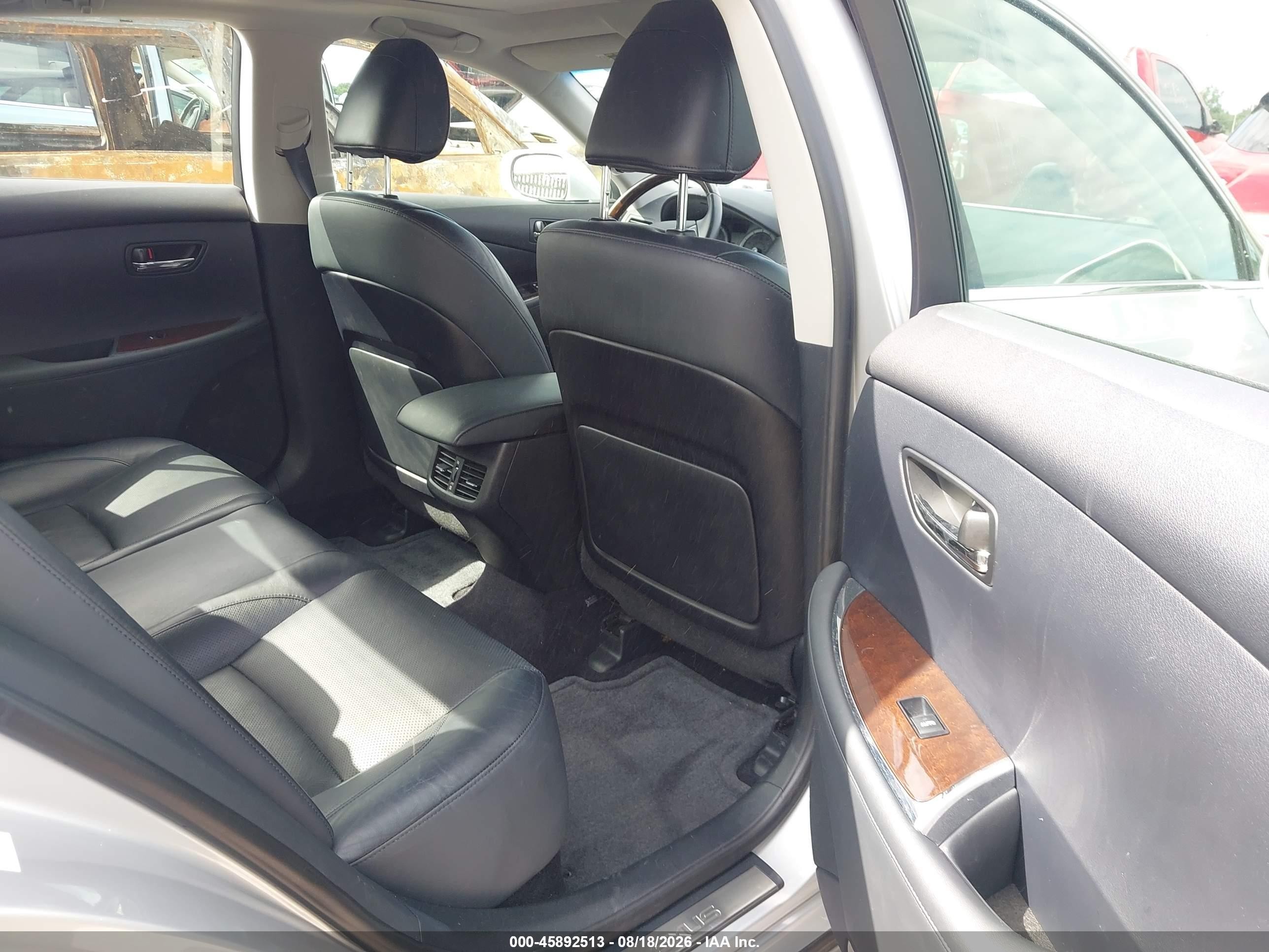 2012 Lexus Es 350   Silver vin: JTHBK1EG7C2477420