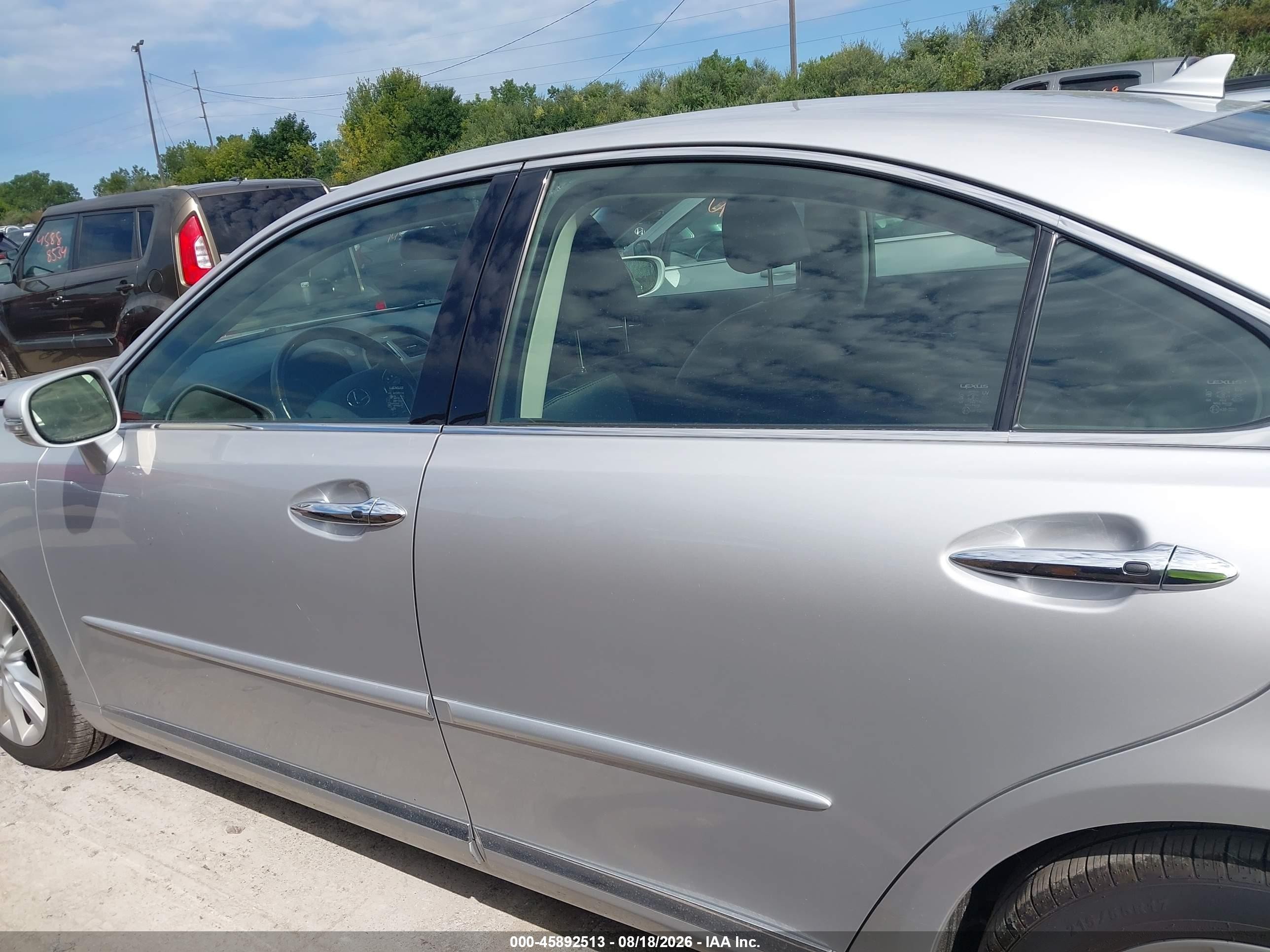 2012 Lexus Es 350   Silver vin: JTHBK1EG7C2477420