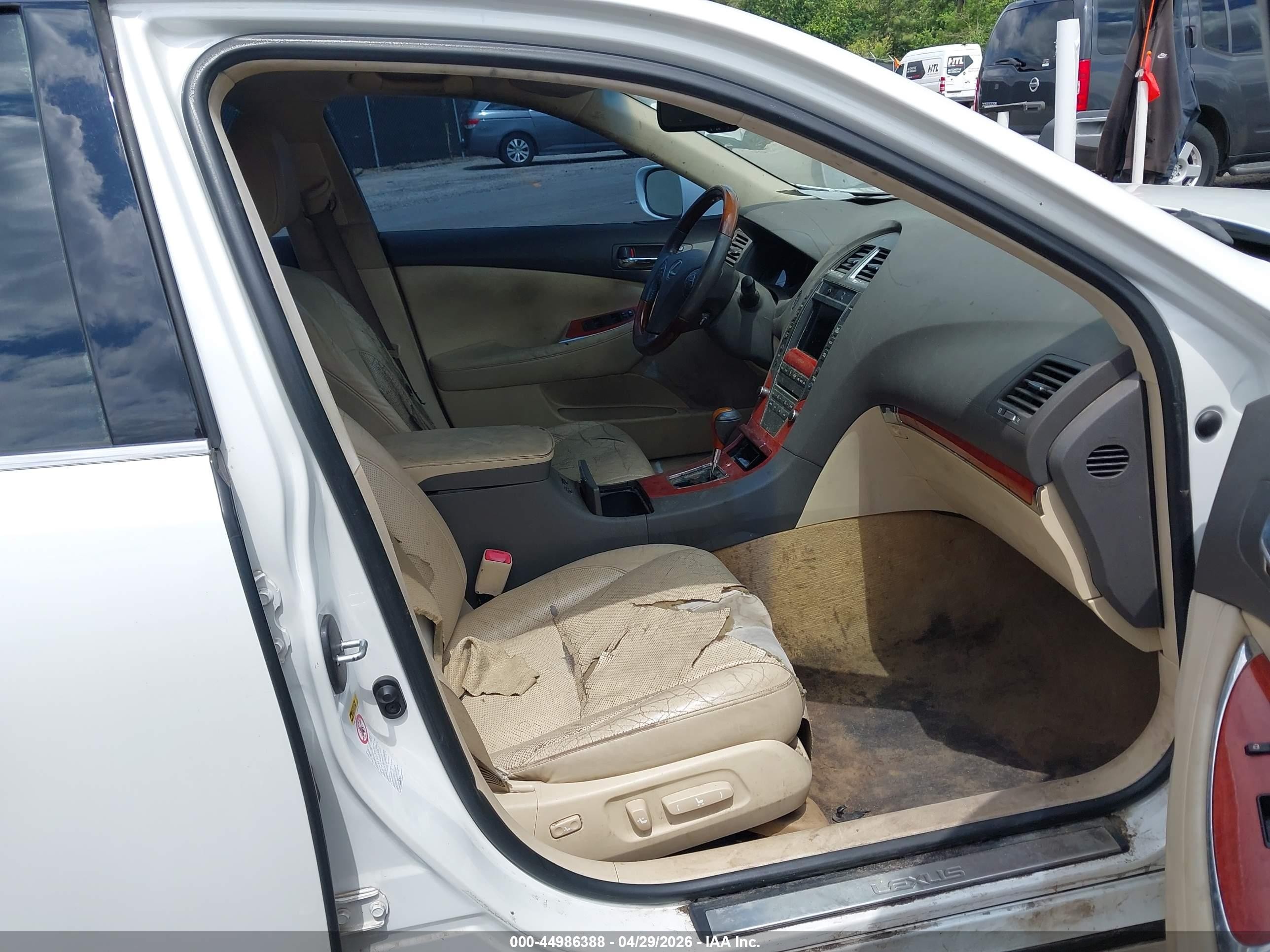 2012 Lexus Es 350   Белый vin: JTHBK1EG7C2478079