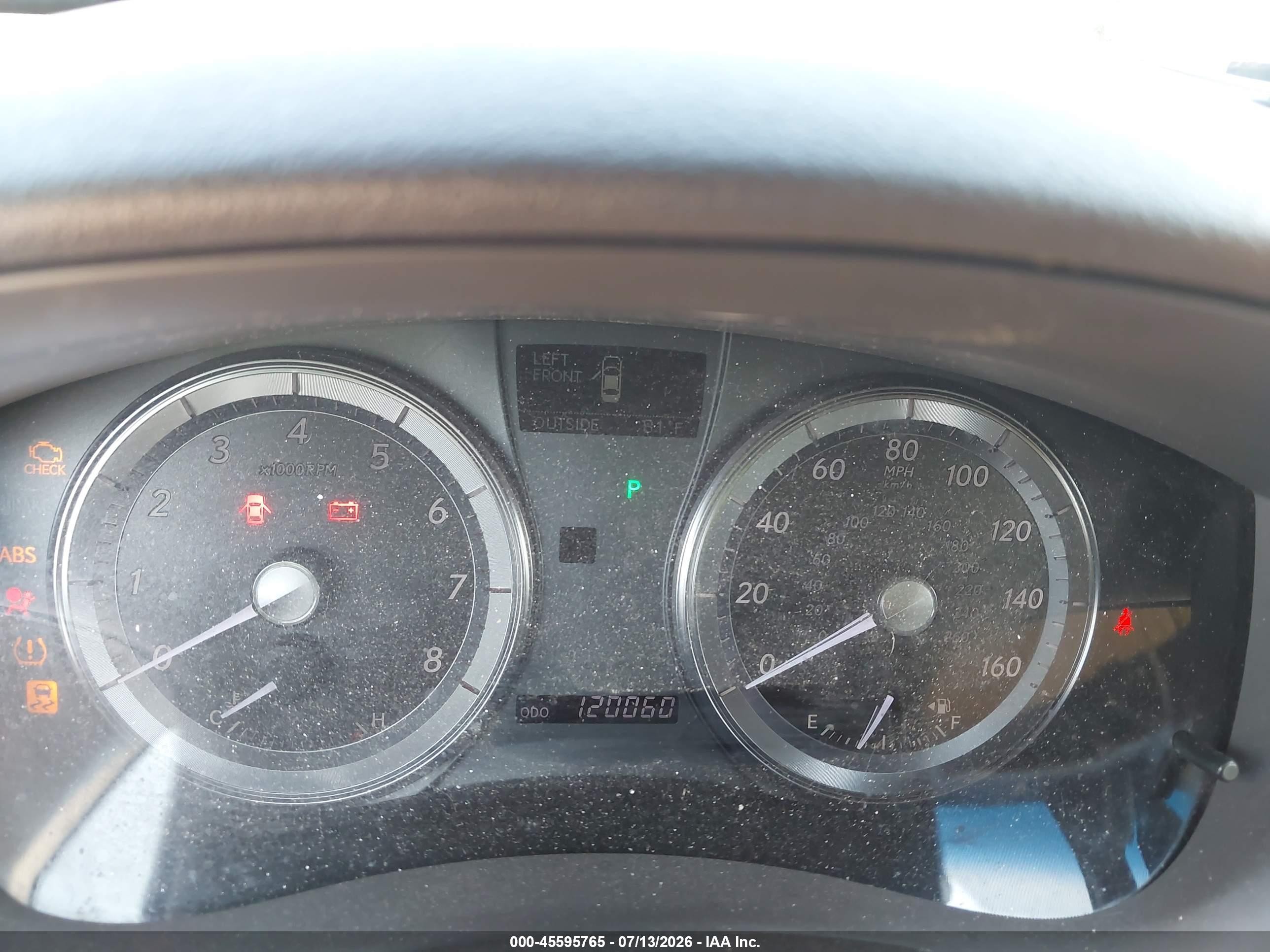 2012 Lexus Es 350   Красный vin: JTHBK1EG7C2478292