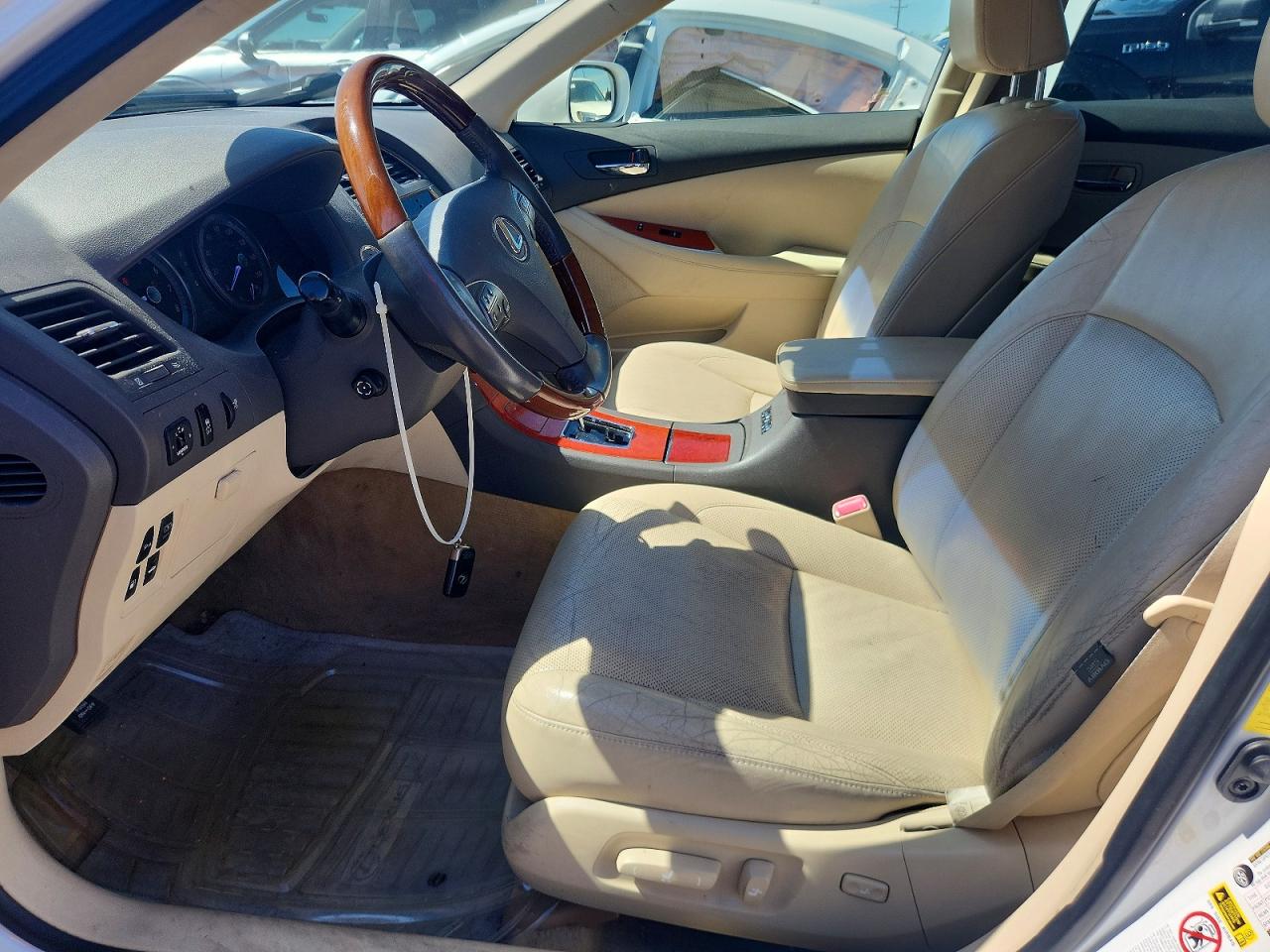 2012 Lexus Es 350 White vin: JTHBK1EG7C2482956