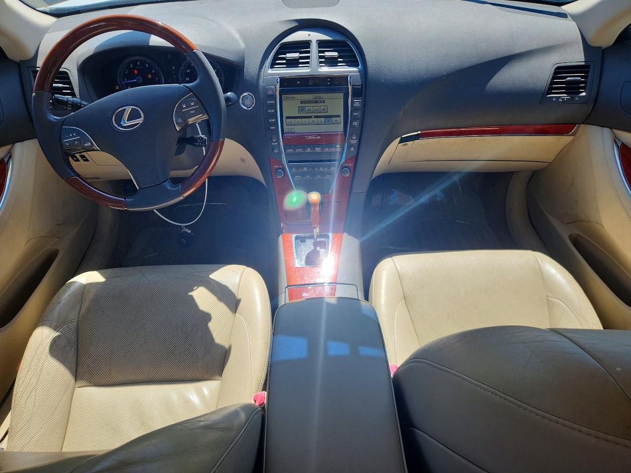 2012 Lexus Es 350 White vin: JTHBK1EG7C2482956