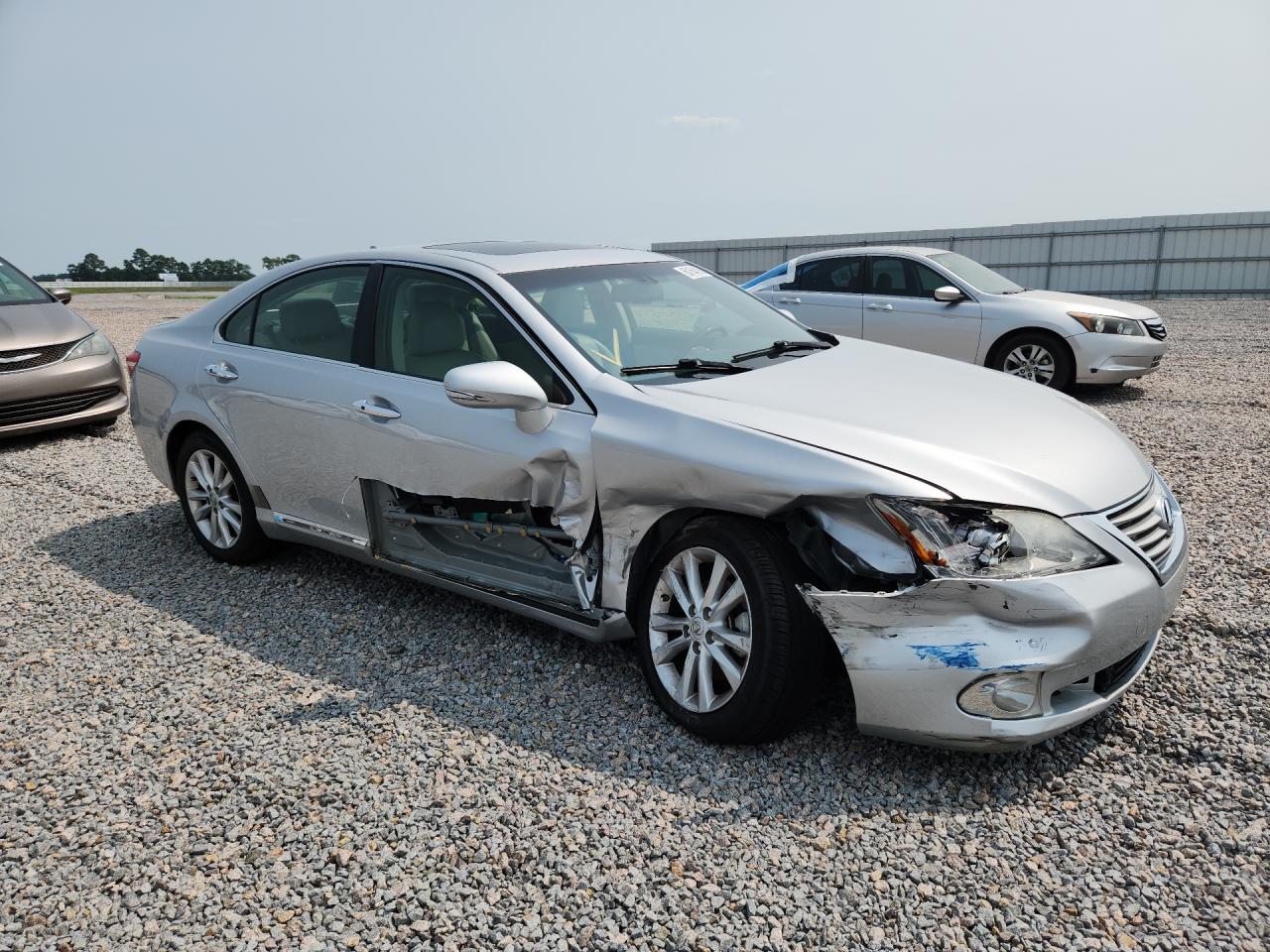 2012 Lexus Es 350 Silver vin: JTHBK1EG7C2483010
