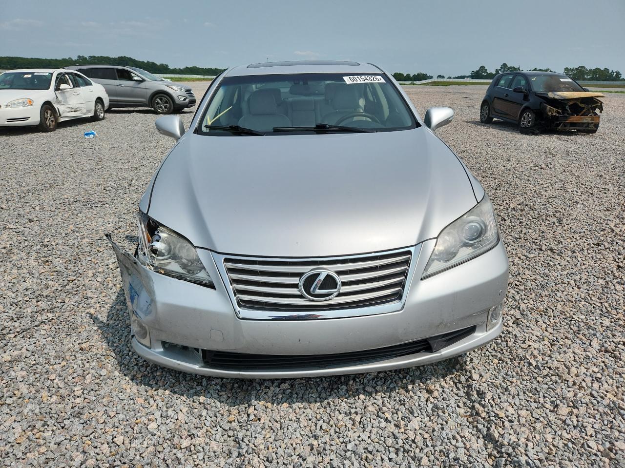 2012 Lexus Es 350 Silver vin: JTHBK1EG7C2483010
