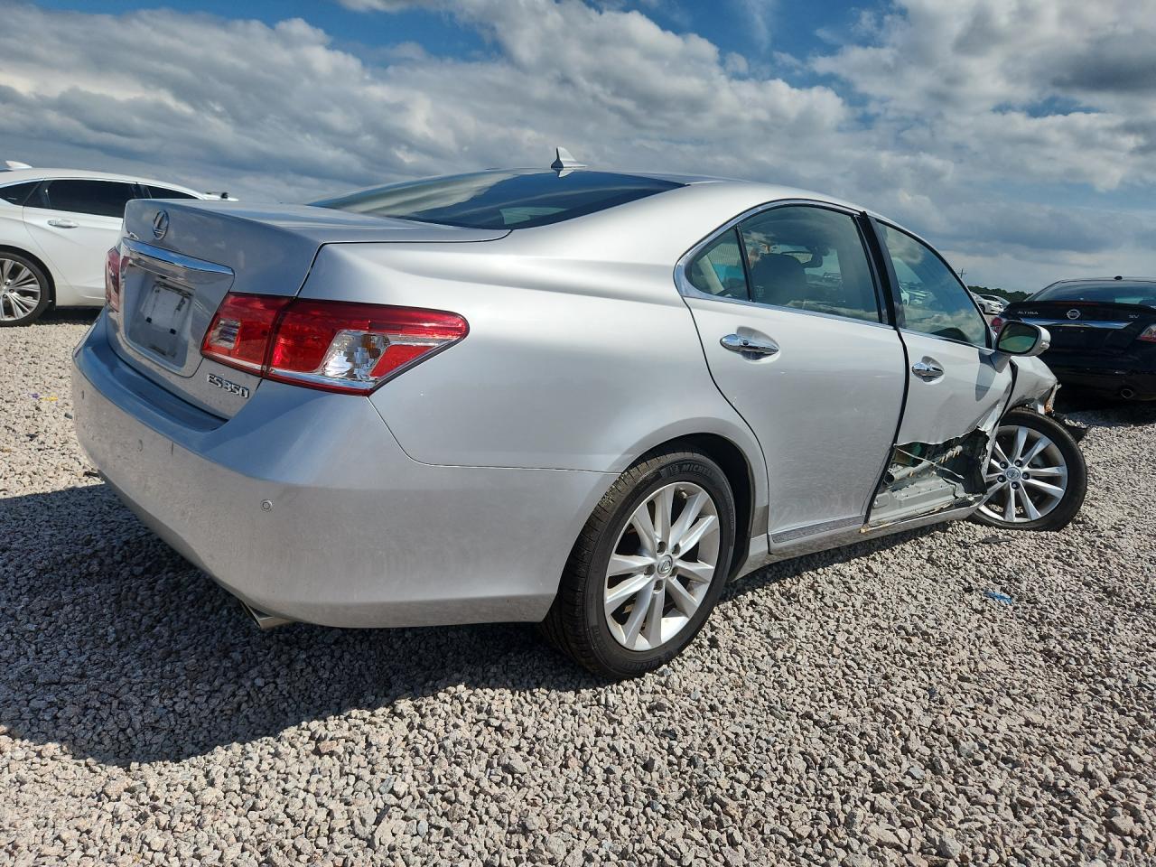 2012 Lexus Es 350 Silver vin: JTHBK1EG7C2483010
