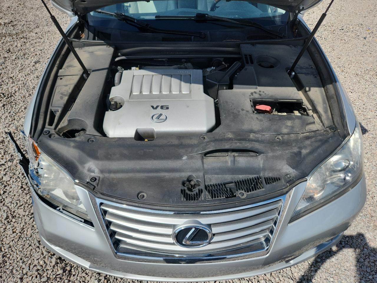 2012 Lexus Es 350 Silver vin: JTHBK1EG7C2483010