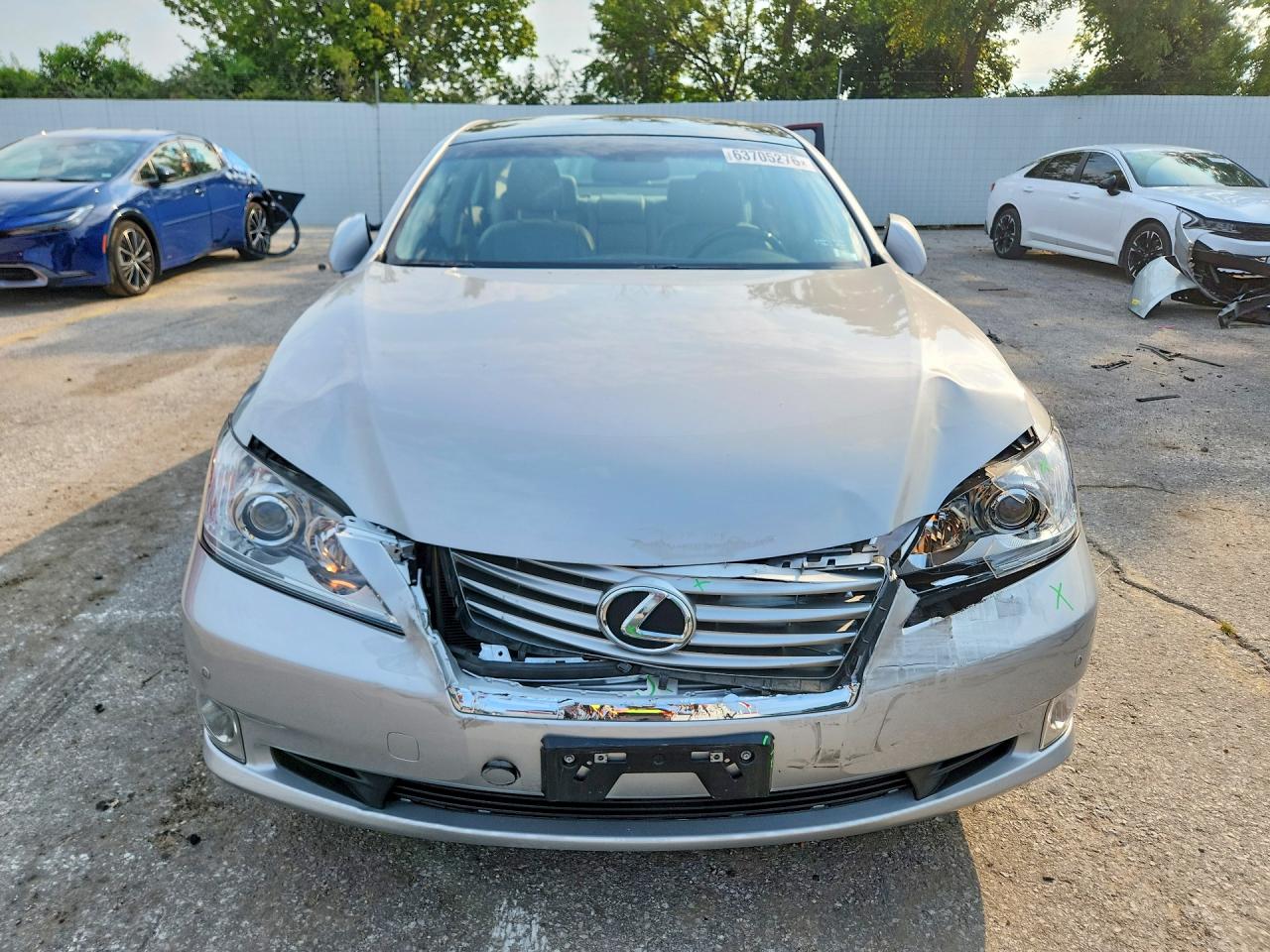2012 Lexus Es 350 Silver vin: JTHBK1EG7C2484304