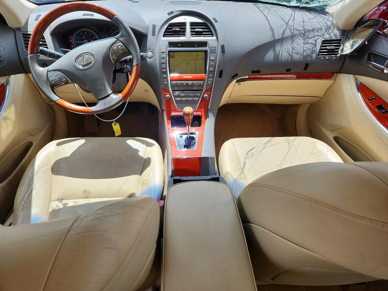 2012 Lexus Es 350 Red vin: JTHBK1EG7C2484352