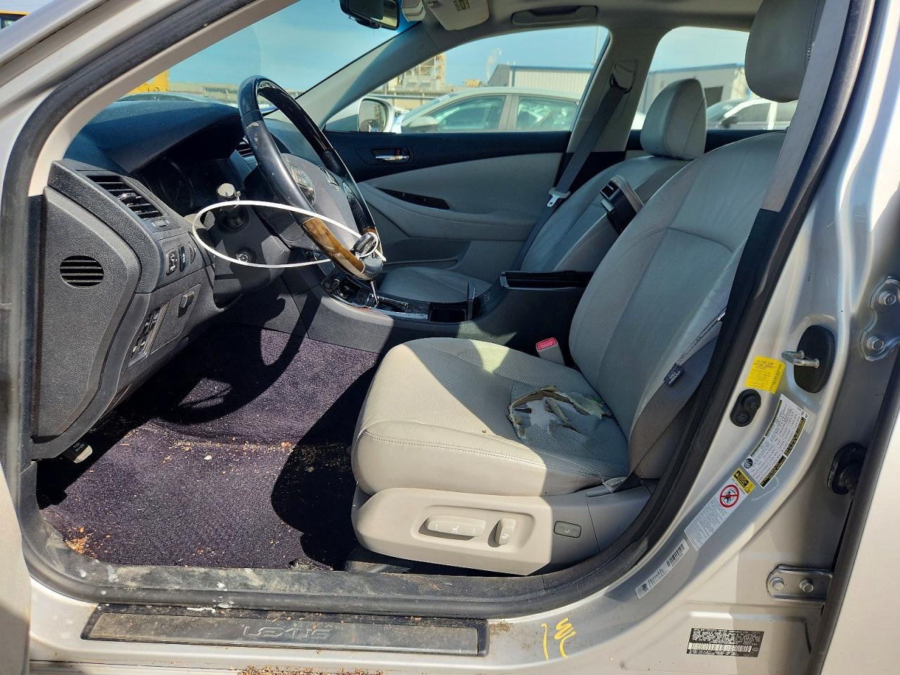 2012 Lexus Es 350 Silver vin: JTHBK1EG7C2485548