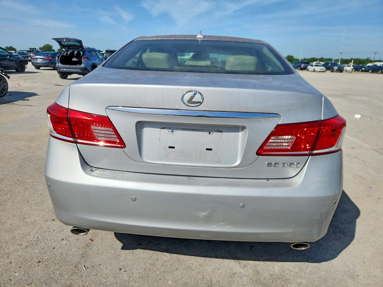 2012 Lexus Es 350 Silver vin: JTHBK1EG7C2485548