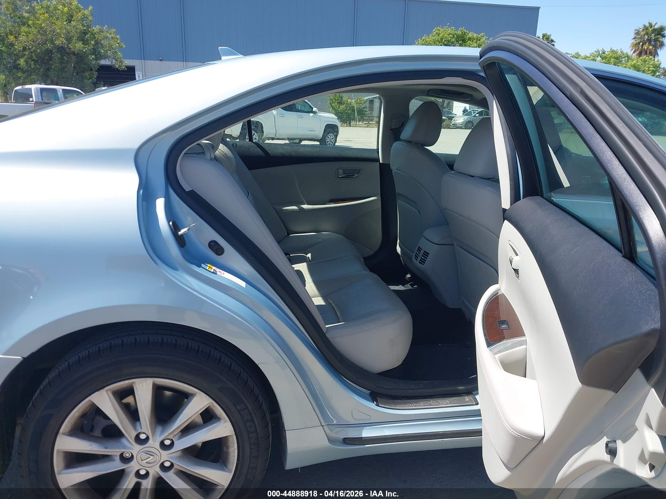 2012 Lexus Es 350 Light Blue vin: JTHBK1EG7C2487977