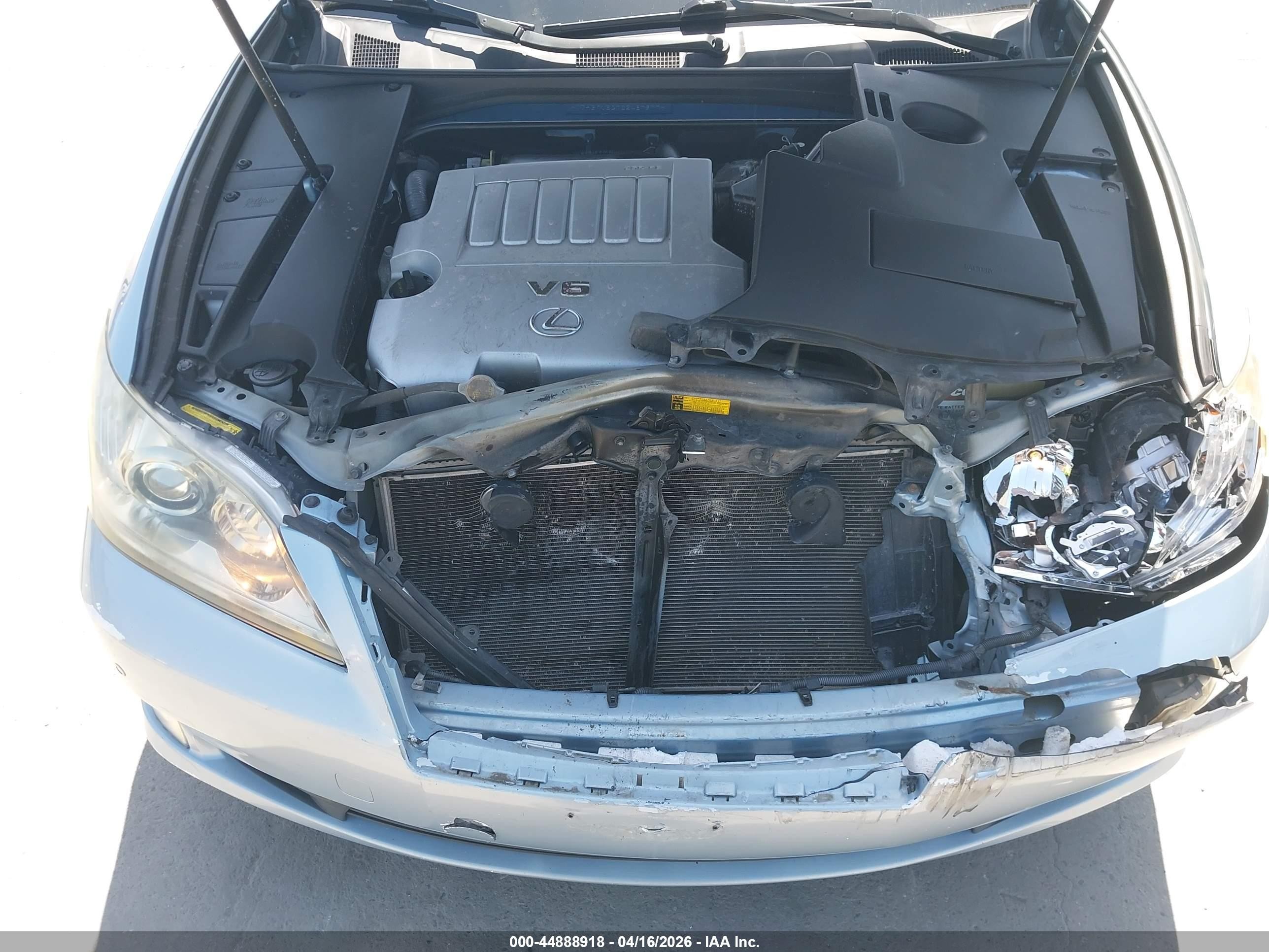 2012 Lexus Es 350 Light Blue vin: JTHBK1EG7C2487977