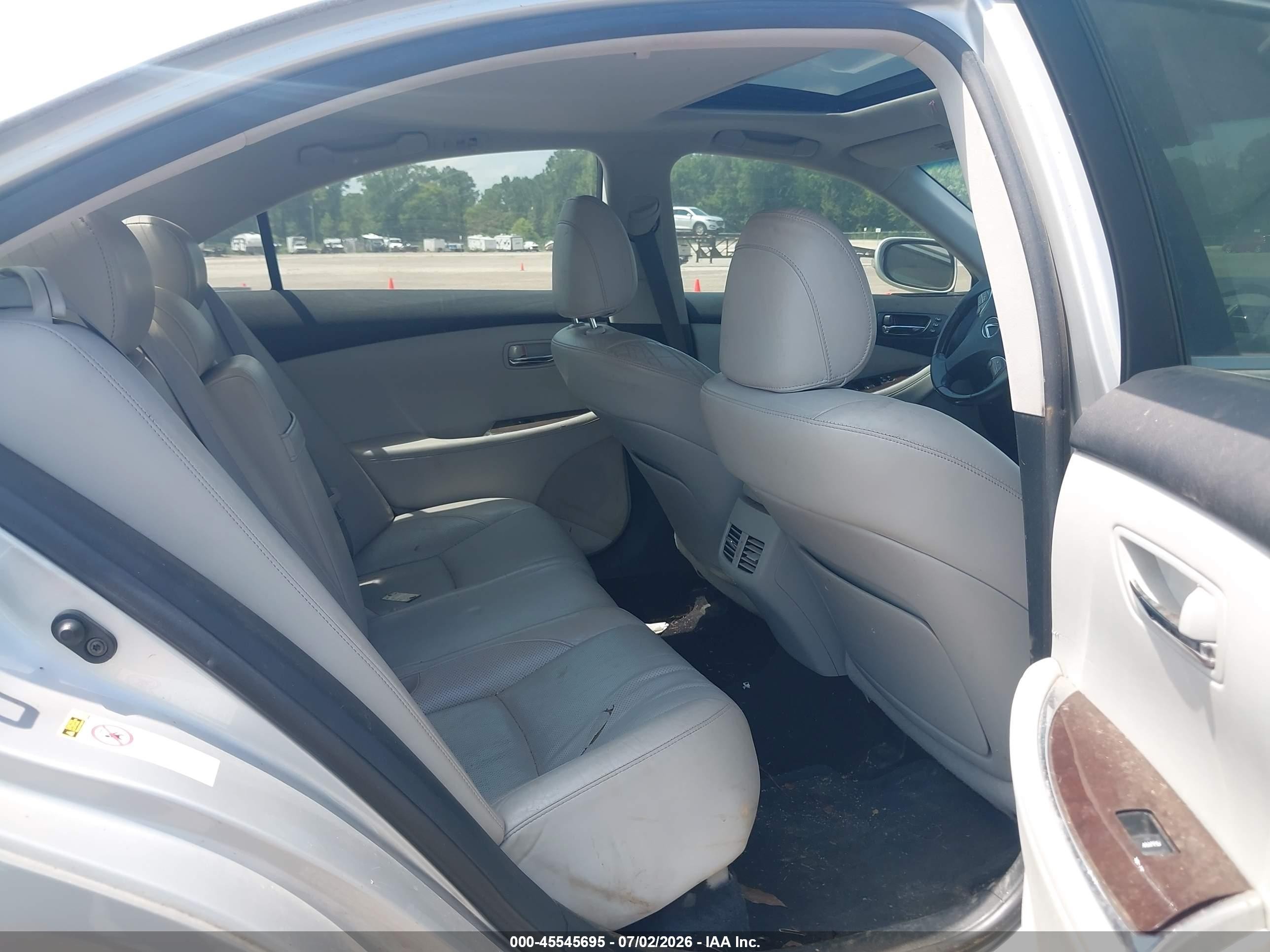 2012 Lexus Es 350   Silver vin: JTHBK1EG7C2488739