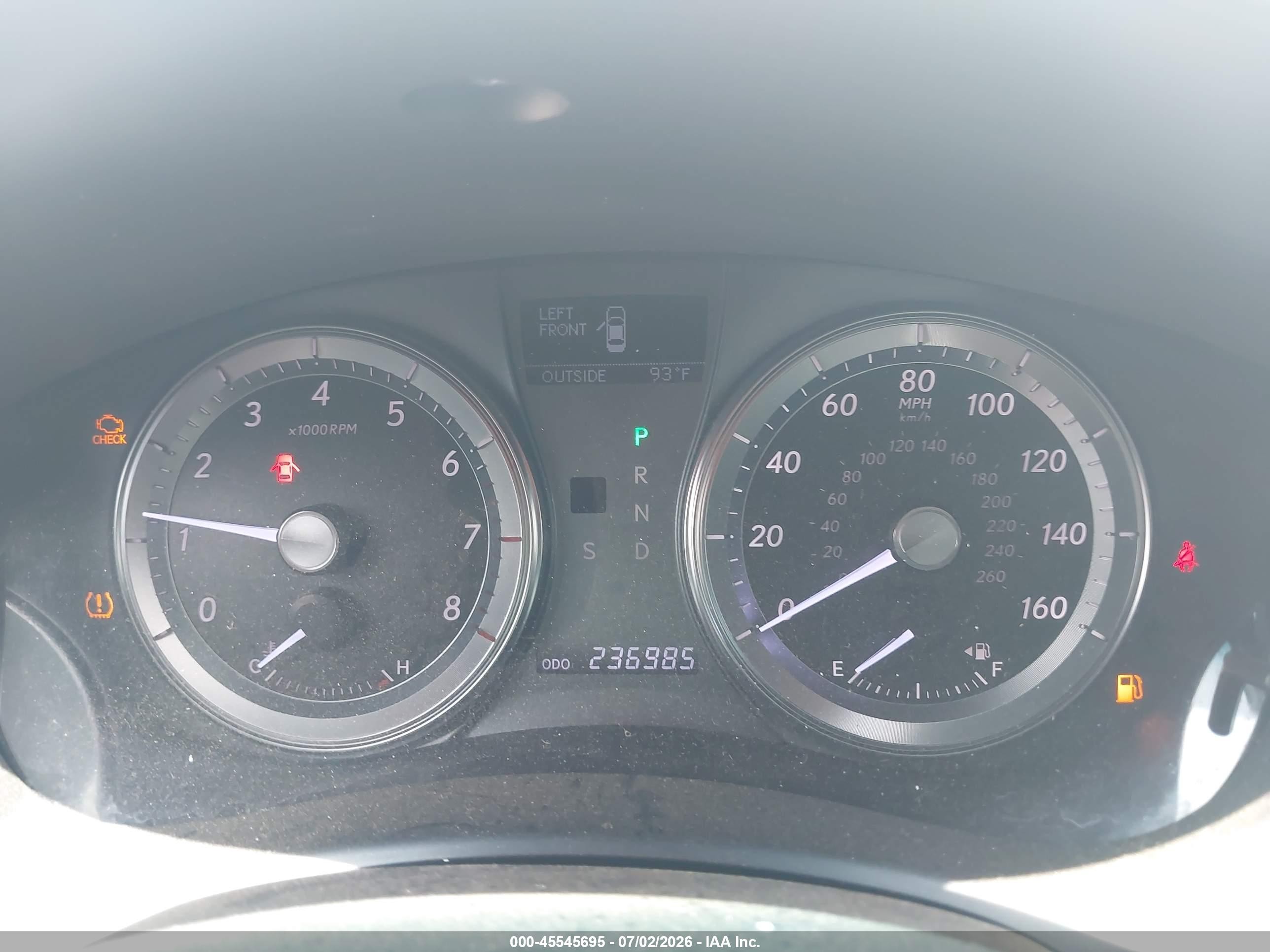 2012 Lexus Es 350   Silver vin: JTHBK1EG7C2488739