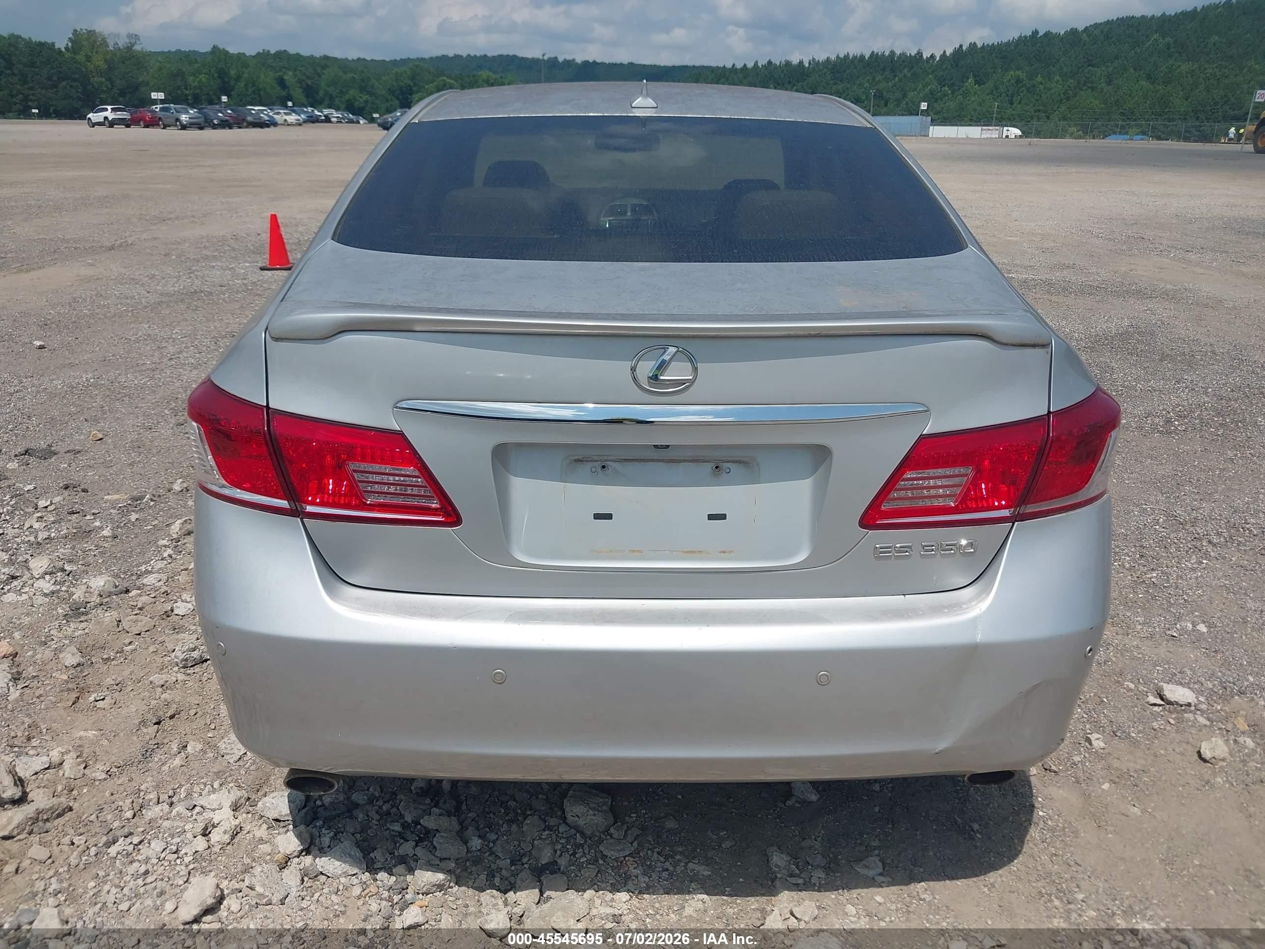 2012 Lexus Es 350   Silver vin: JTHBK1EG7C2488739