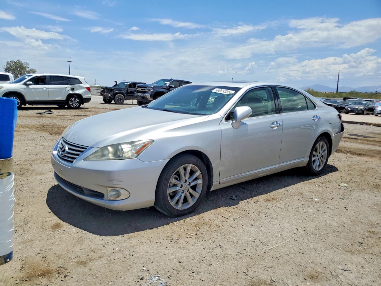 2012 Lexus Es 350 Silver vin: JTHBK1EG7C2491396
