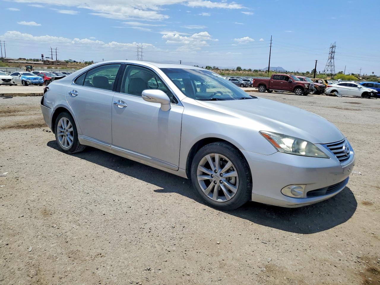 2012 Lexus Es 350 Silver vin: JTHBK1EG7C2491396