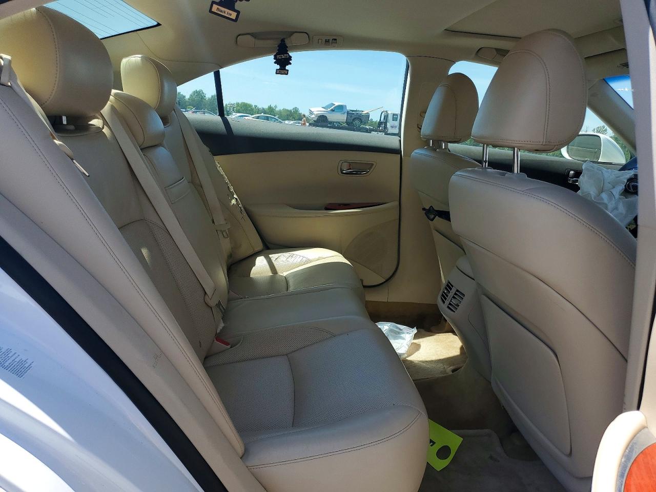 2012 Lexus Es 350 White vin: JTHBK1EG7C2496081
