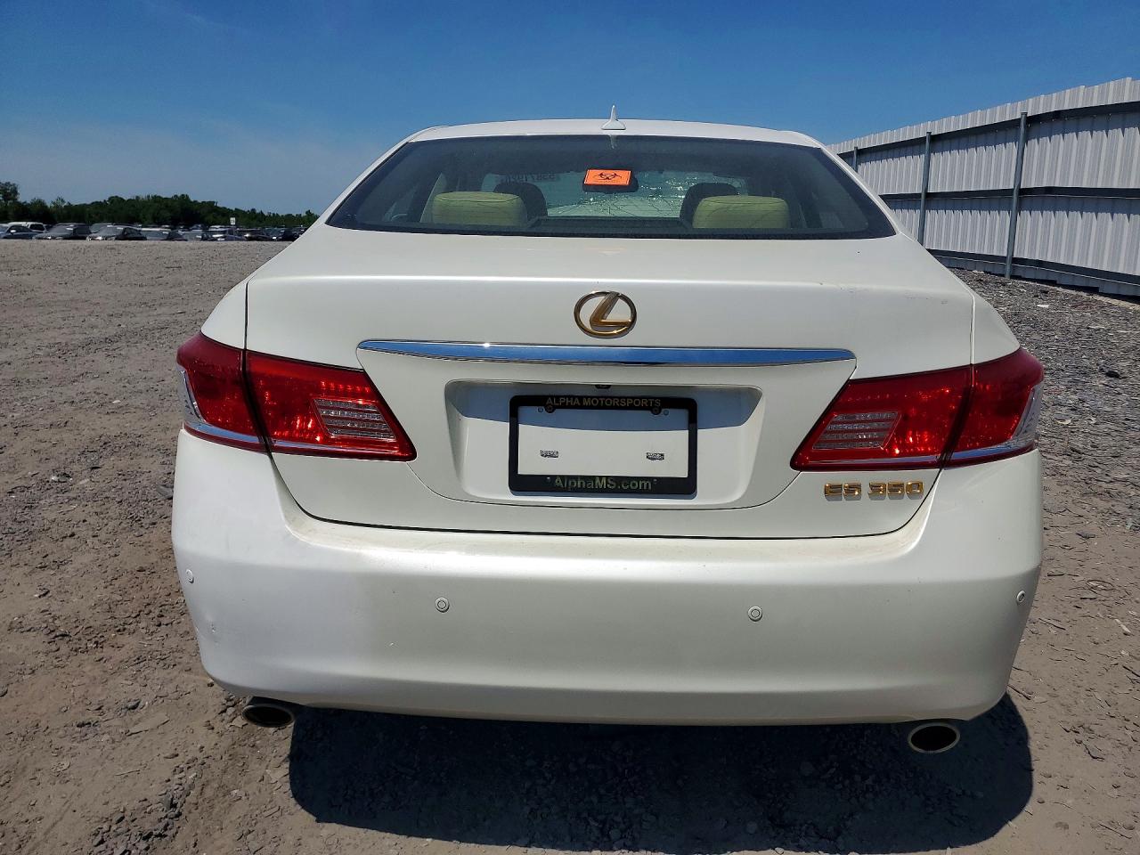 2012 Lexus Es 350 White vin: JTHBK1EG7C2496081