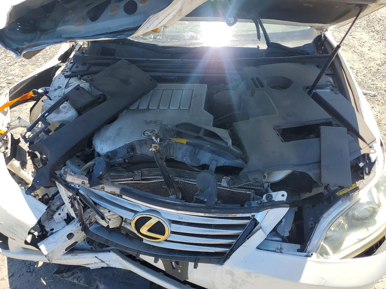 2012 Lexus Es 350 White vin: JTHBK1EG7C2496081