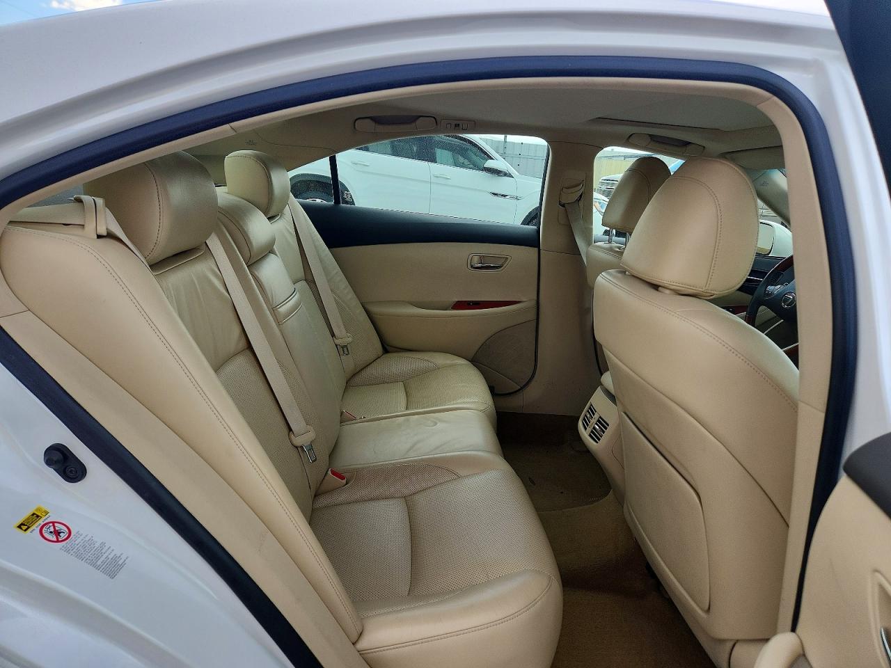 2012 Lexus Es 350 White vin: JTHBK1EG7C2502008