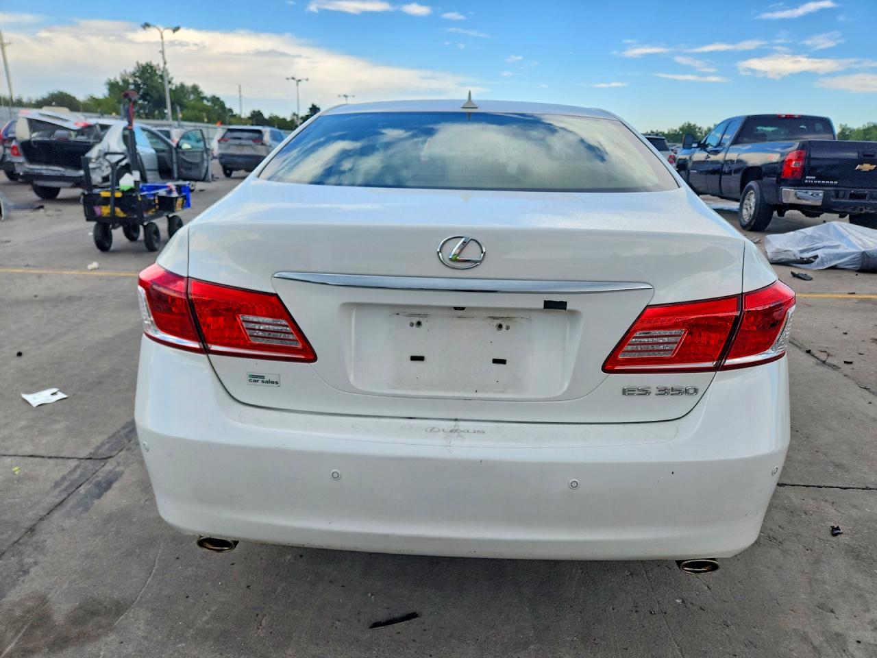 2012 Lexus Es 350 White vin: JTHBK1EG7C2502008