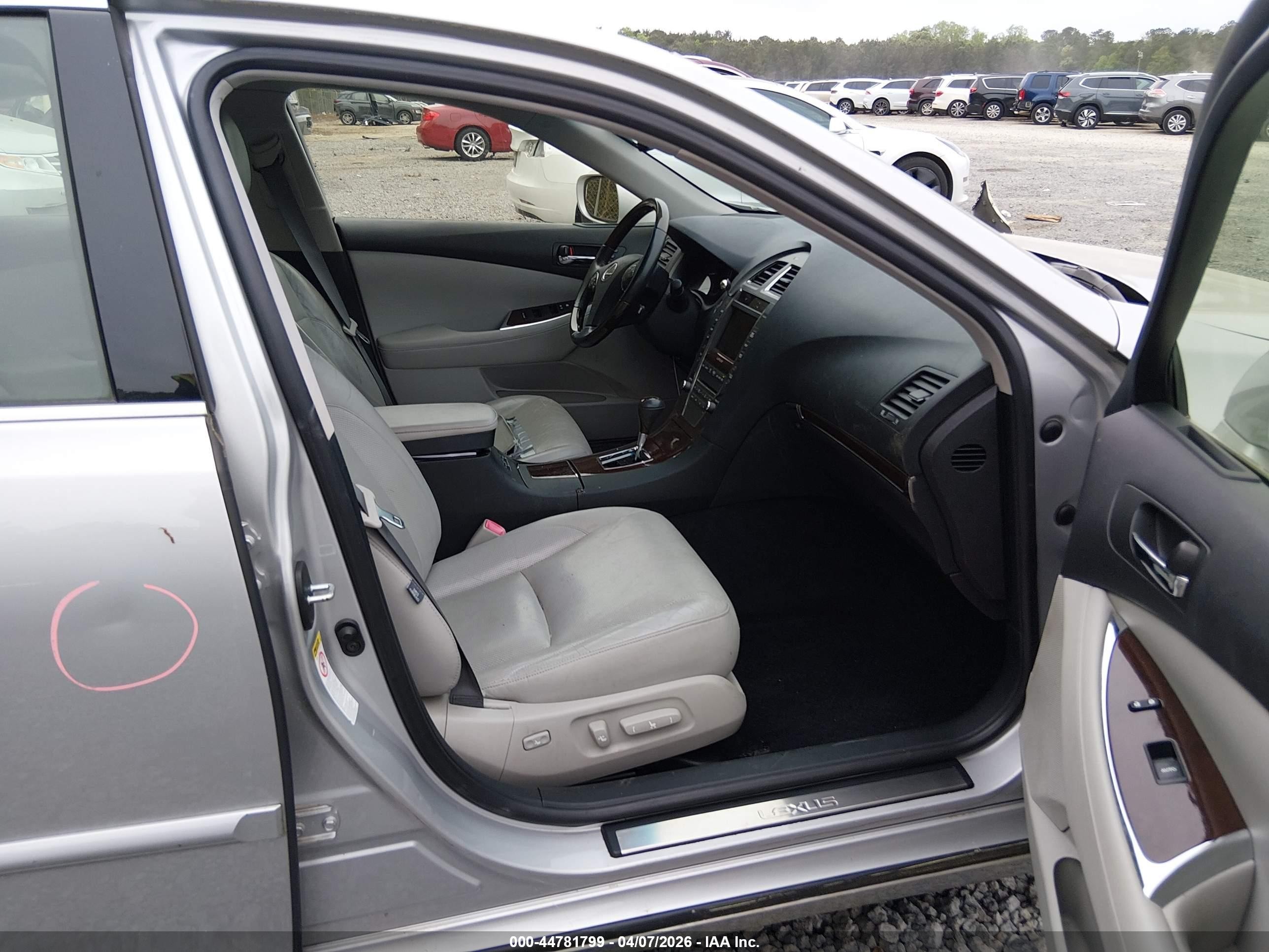 2012 Lexus Es 350   Gray vin: JTHBK1EG7C2502221