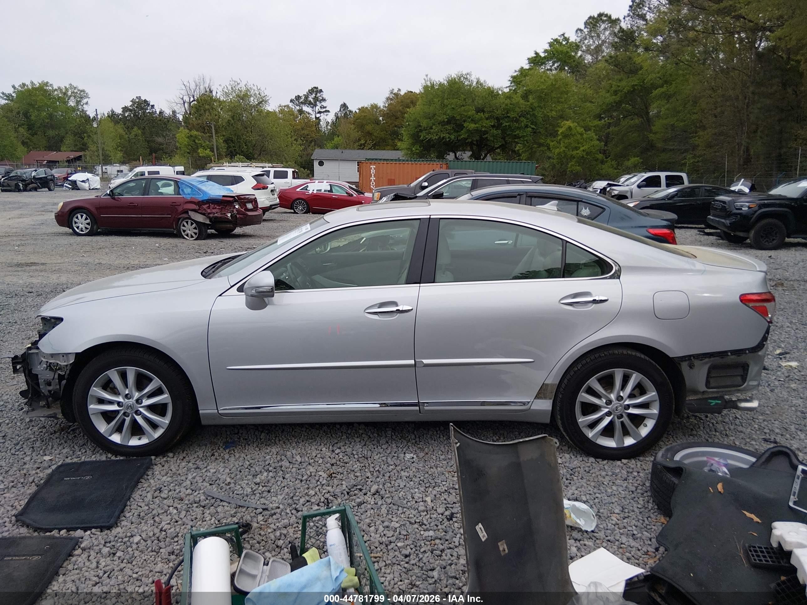 2012 Lexus Es 350   Gray vin: JTHBK1EG7C2502221
