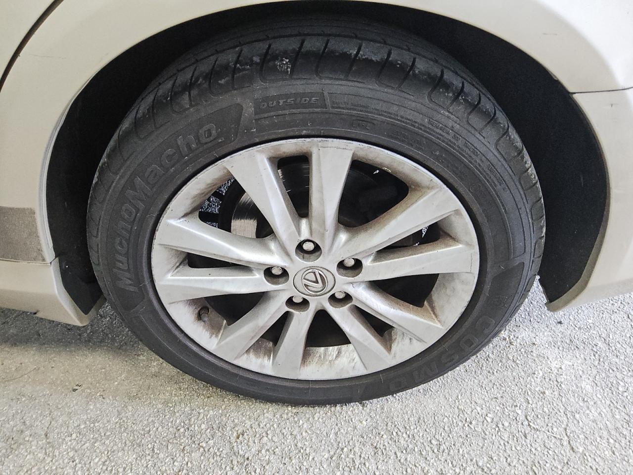 2012 Lexus Es 350 Gold vin: JTHBK1EG7C2505149 Damage: Left Rear Wheel, Curb Rash, > 12 Inches