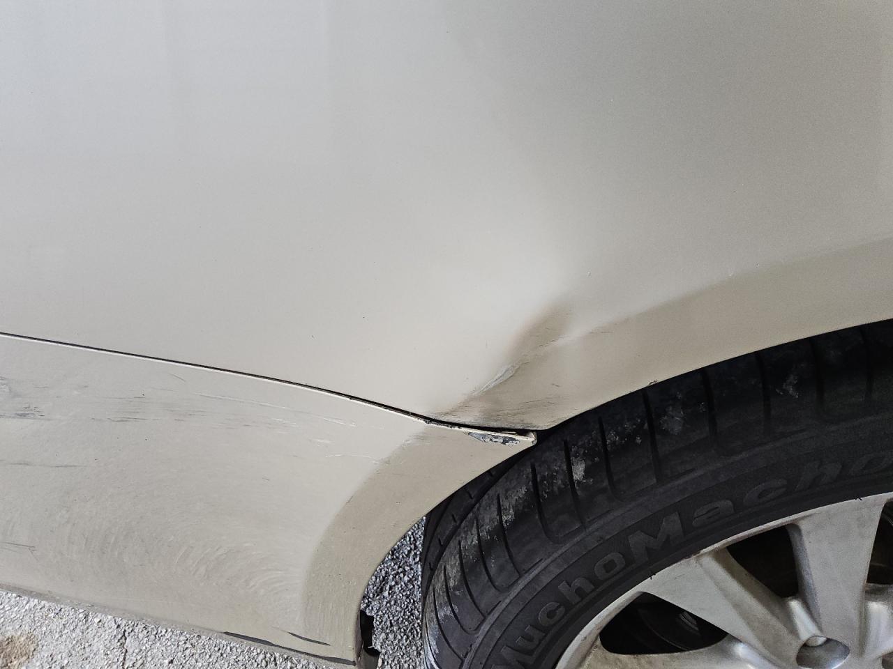 2012 Lexus Es 350 Gold vin: JTHBK1EG7C2505149 Damage: Right Qtr Panel, Dent(S) W/ Paint Dmg, 7 To 8 Inches