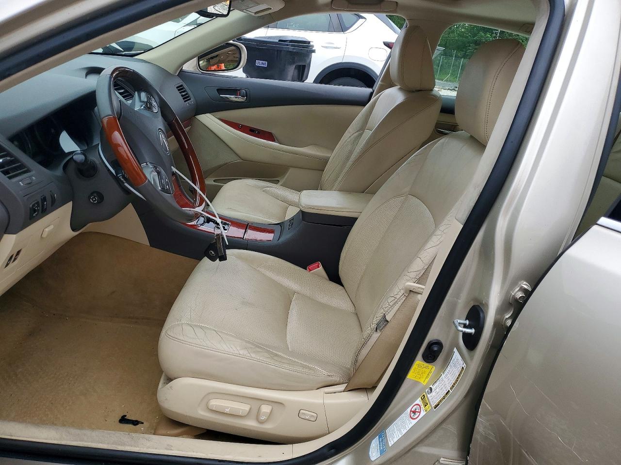 2012 Lexus Es 350 Beige vin: JTHBK1EG7C2509072
