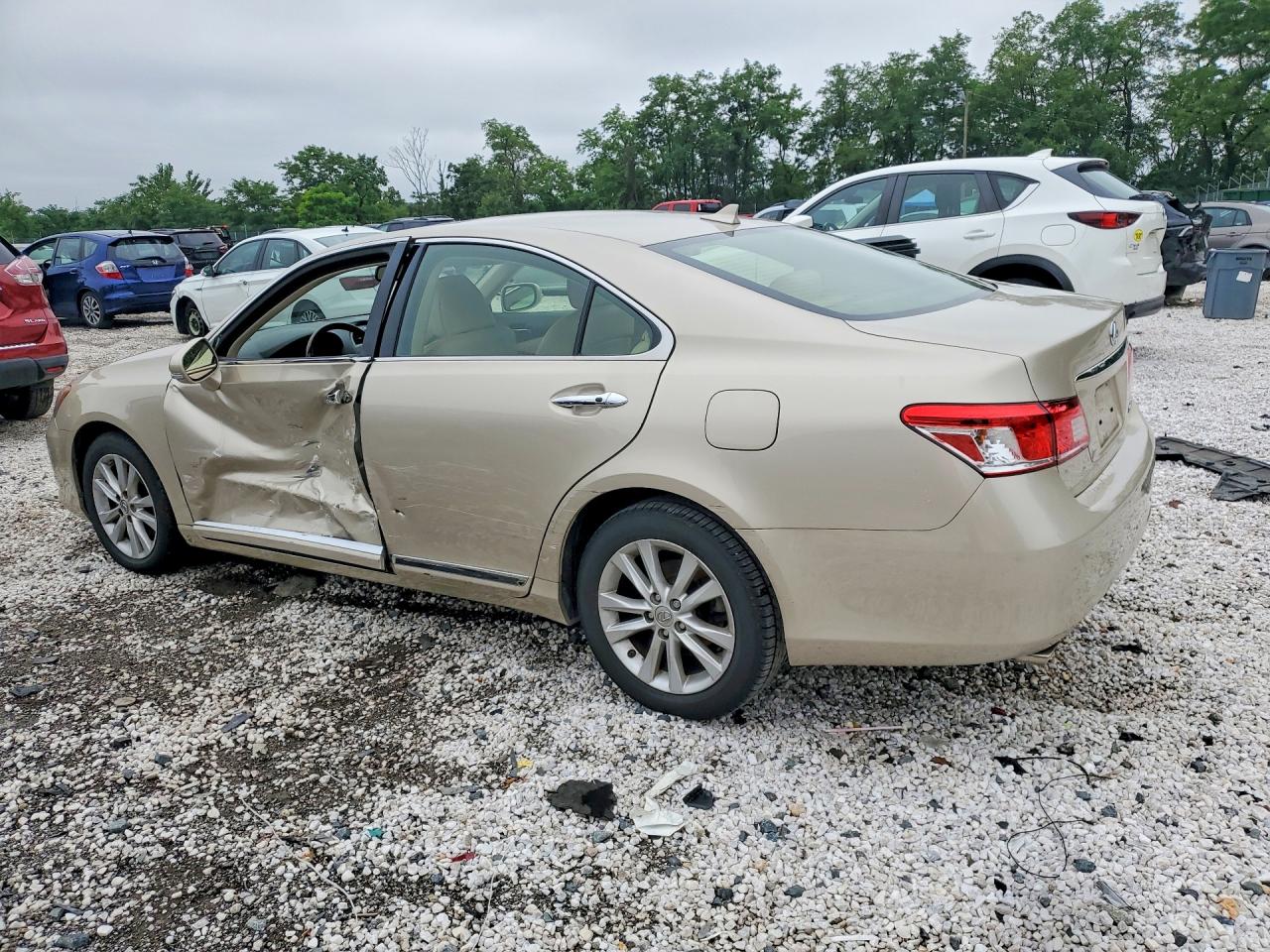 2012 Lexus Es 350 Beige vin: JTHBK1EG7C2509072