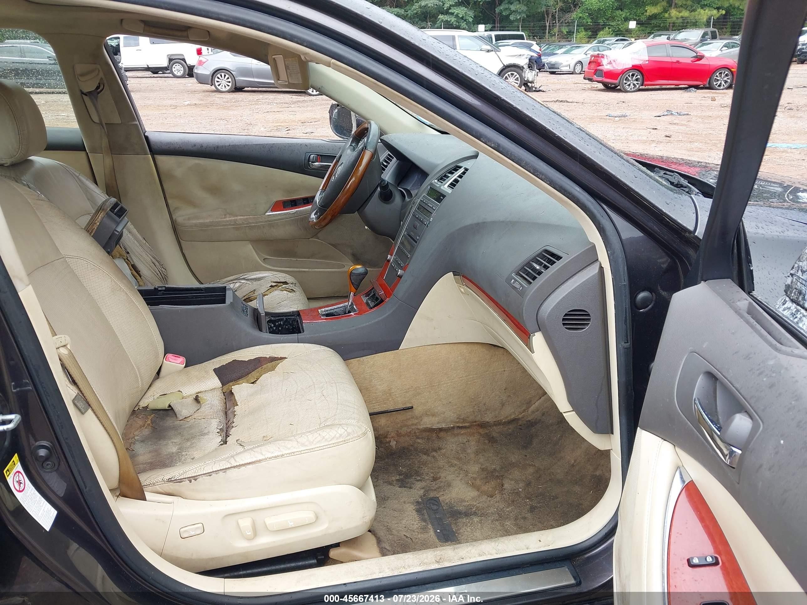 2012 Lexus Es 350 Black vin: JTHBK1EG7C2509783