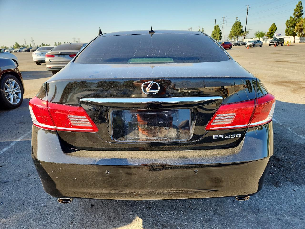 2012 Lexus Es 350 Черный vin: JTHBK1EG7C2512117