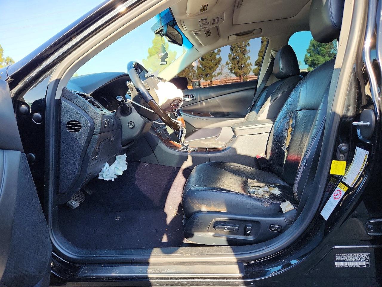 2012 Lexus Es 350 Черный vin: JTHBK1EG7C2512117