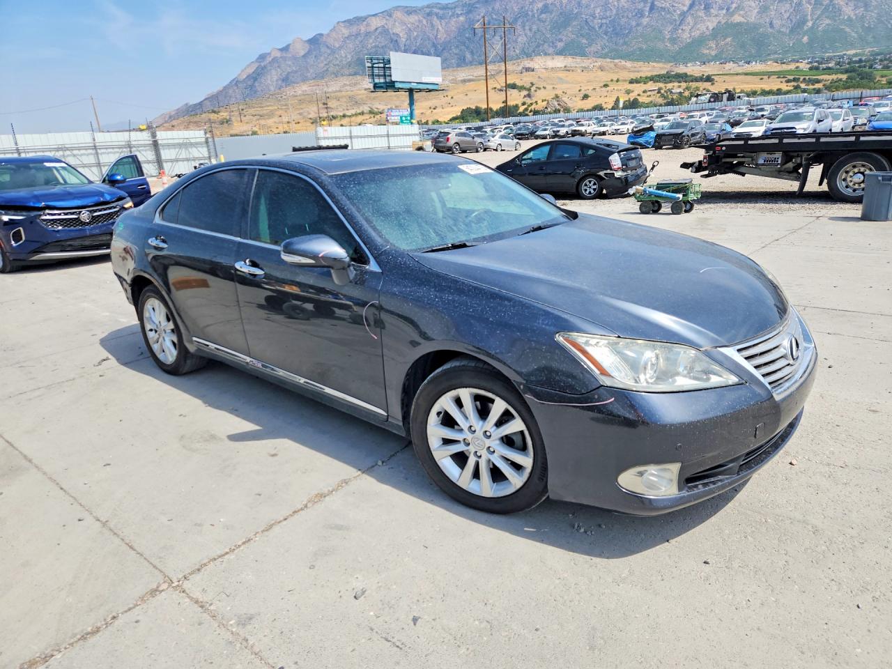 2010 Lexus Es 350 Black vin: JTHBK1EG8A2348471