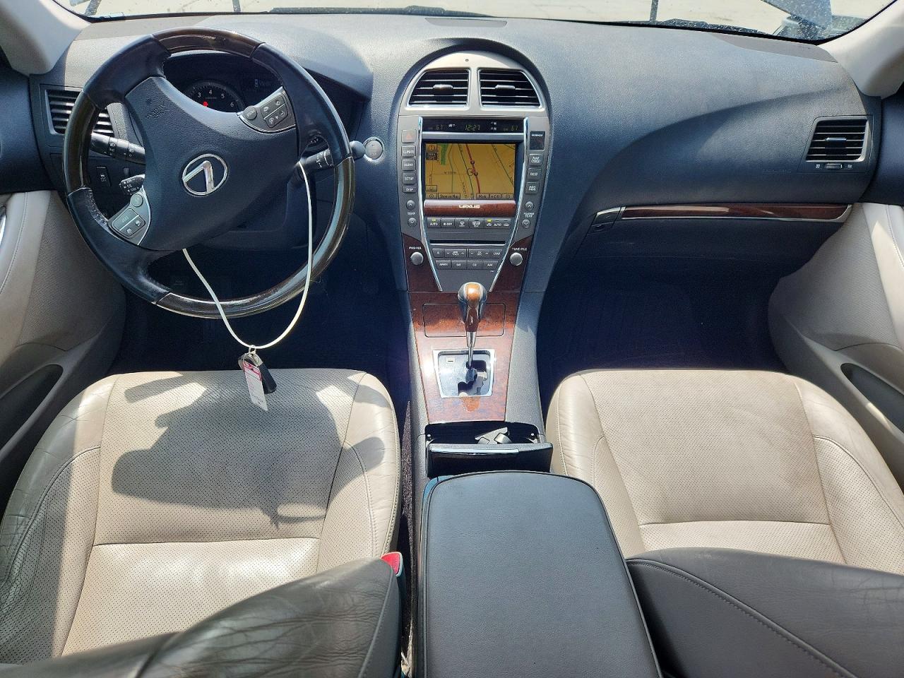 2010 Lexus Es 350 Black vin: JTHBK1EG8A2348471
