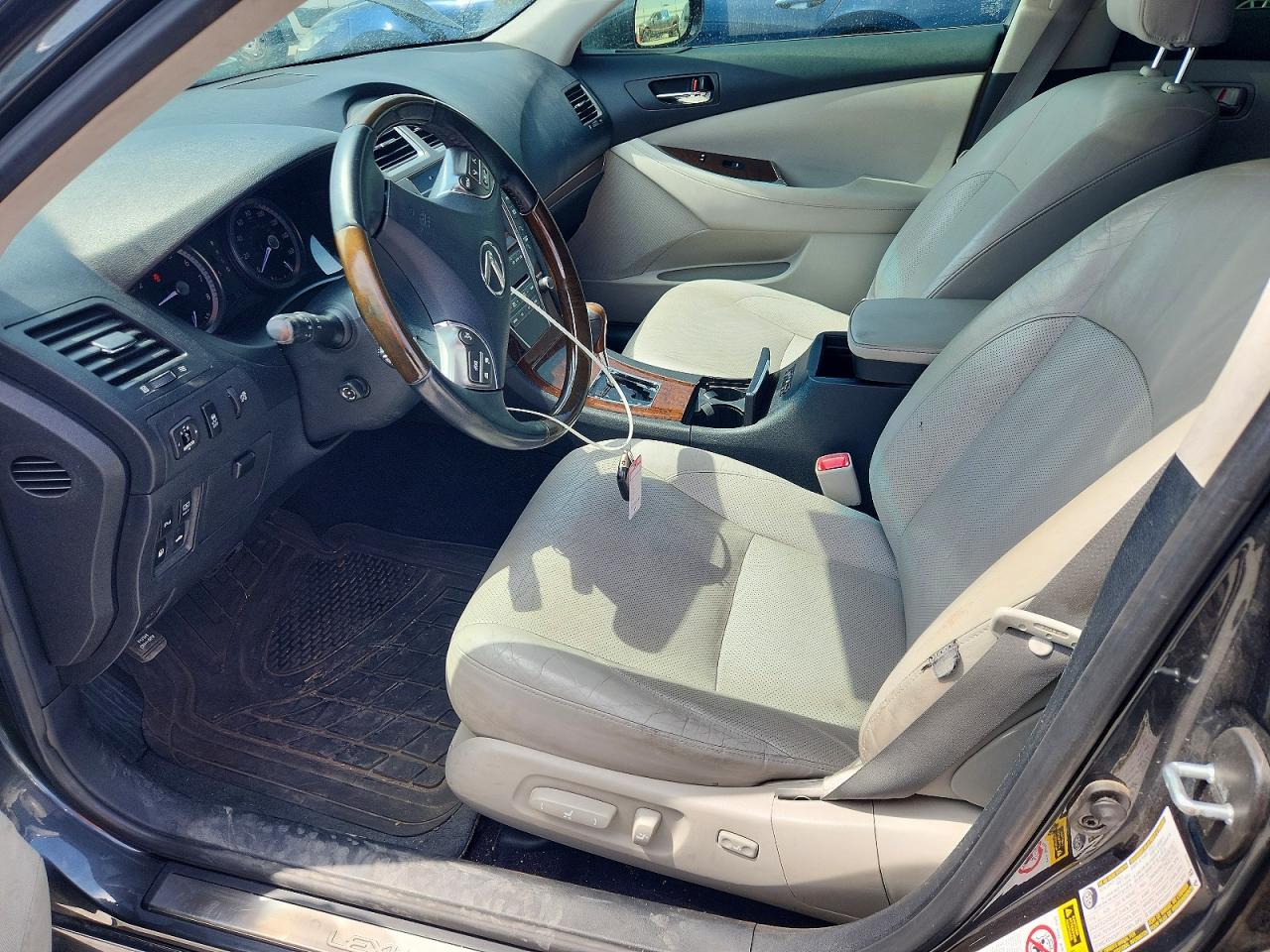 2010 Lexus Es 350 Black vin: JTHBK1EG8A2348471