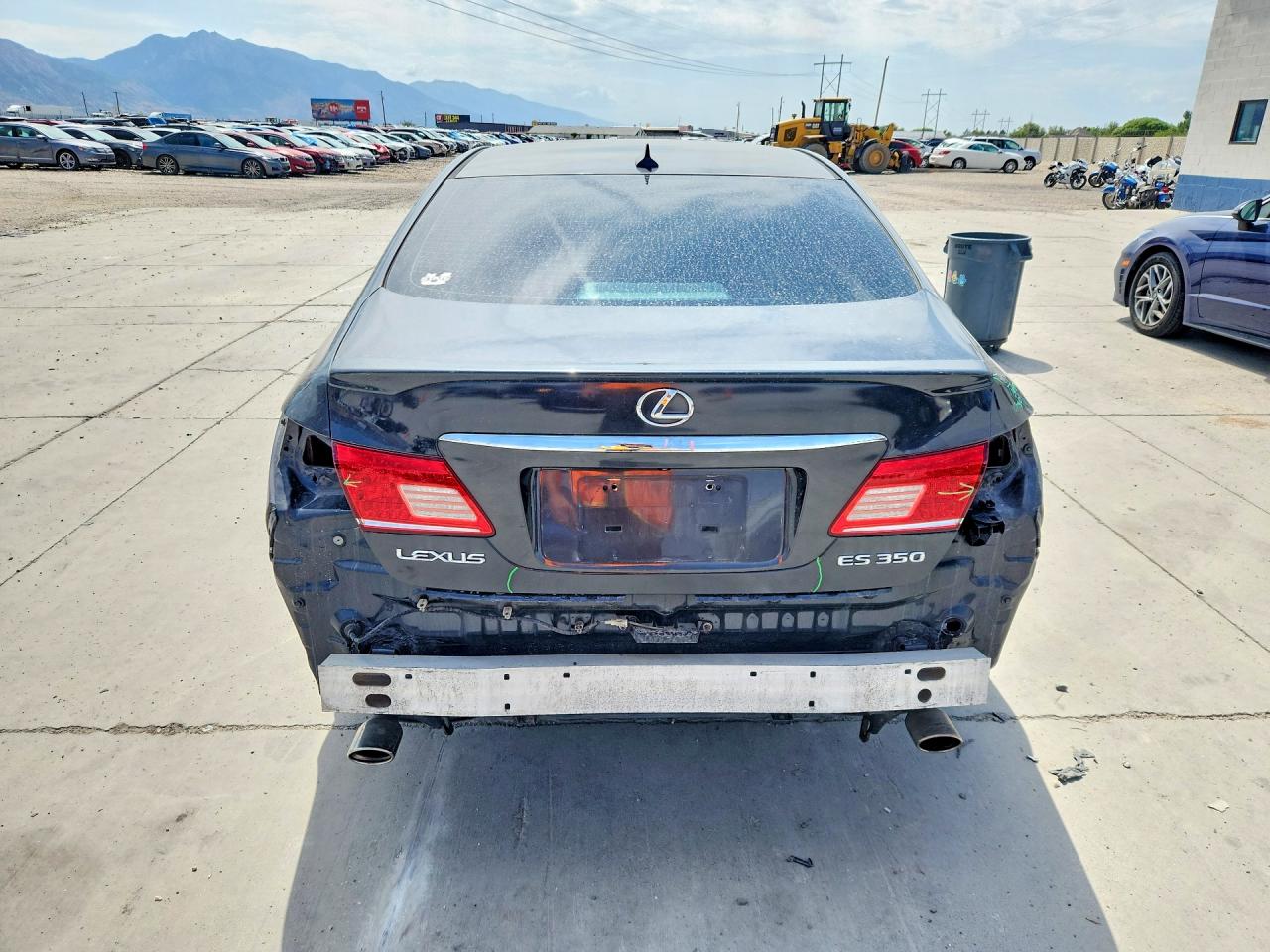 2010 Lexus Es 350 Black vin: JTHBK1EG8A2348471