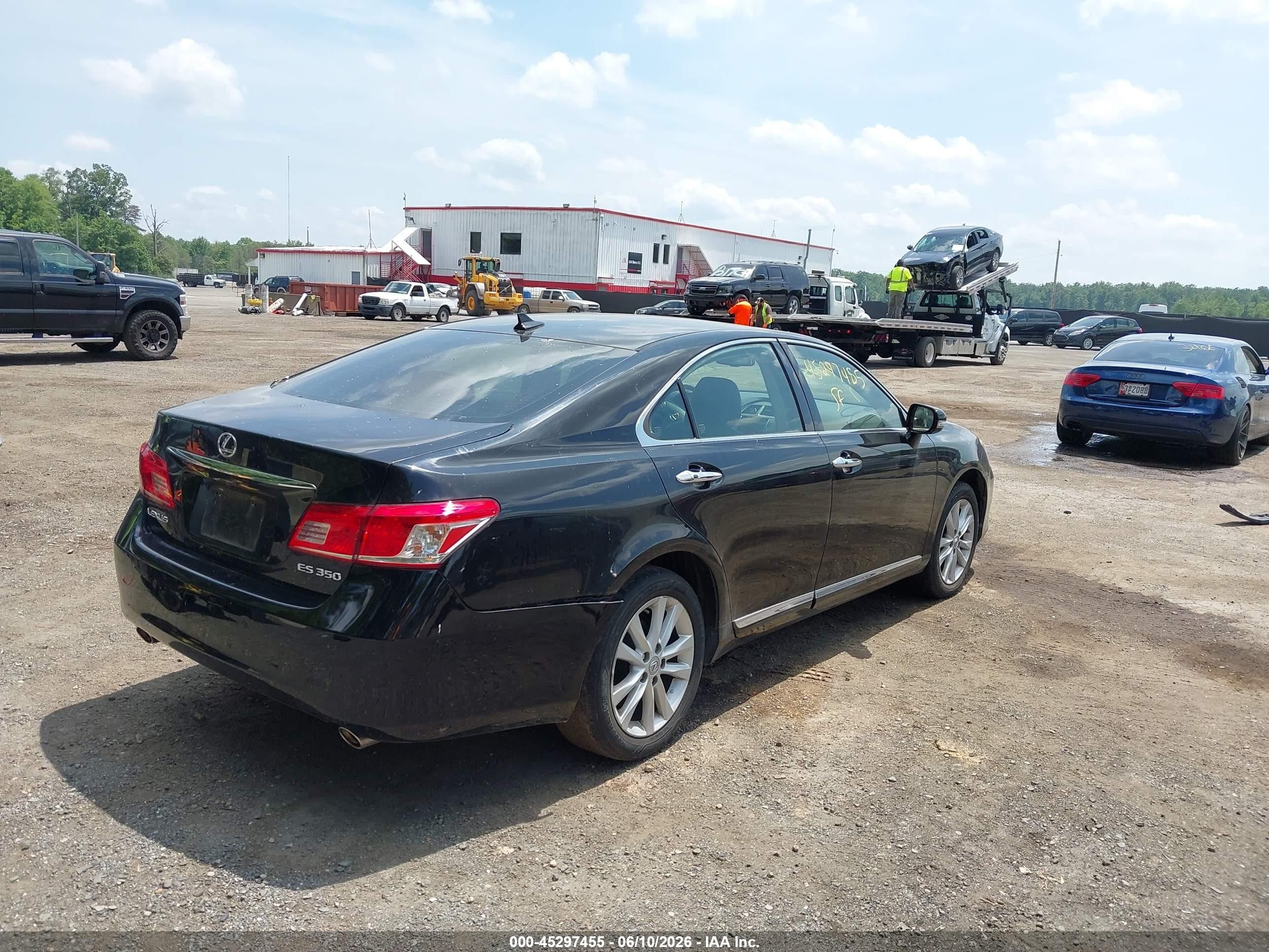 2010 Lexus Es 350 Черный vin: JTHBK1EG8A2357056