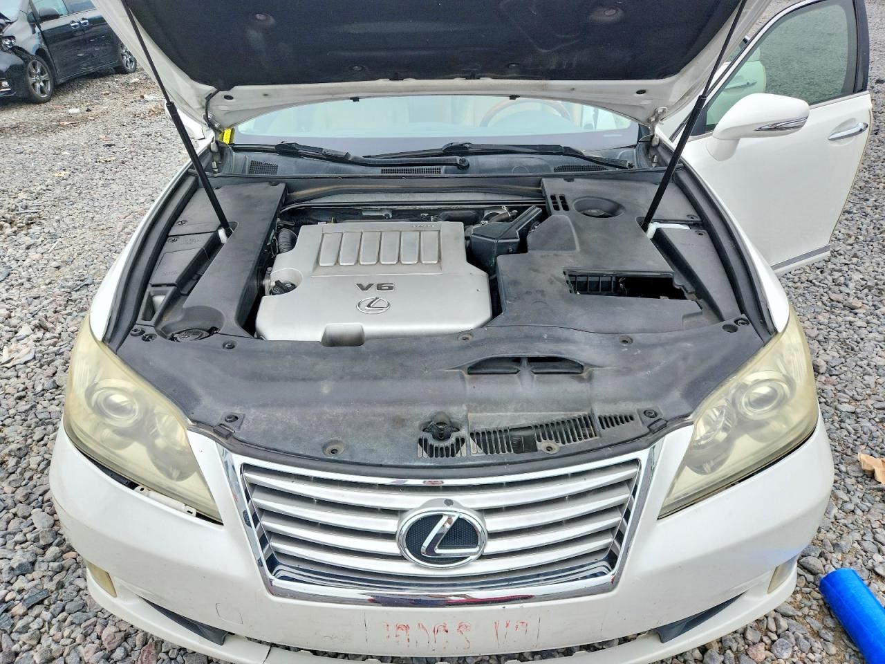 2010 Lexus Es 350 White vin: JTHBK1EG8A2357655