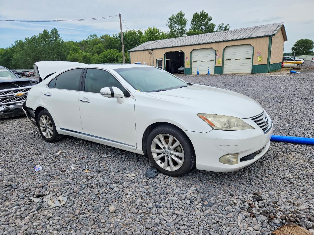 2010 Lexus Es 350 White vin: JTHBK1EG8A2357655