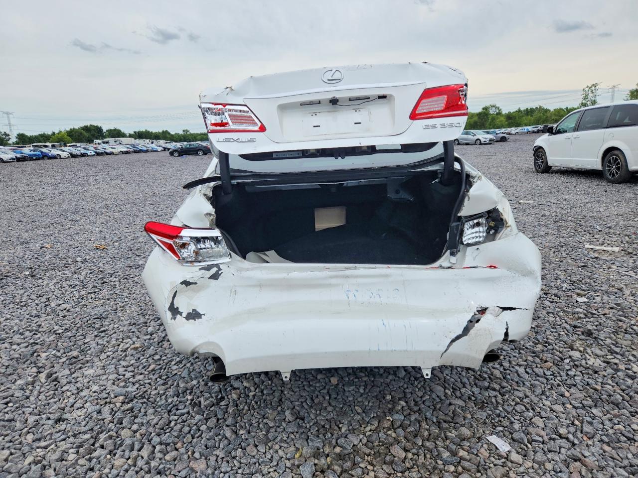 2010 Lexus Es 350 White vin: JTHBK1EG8A2357655