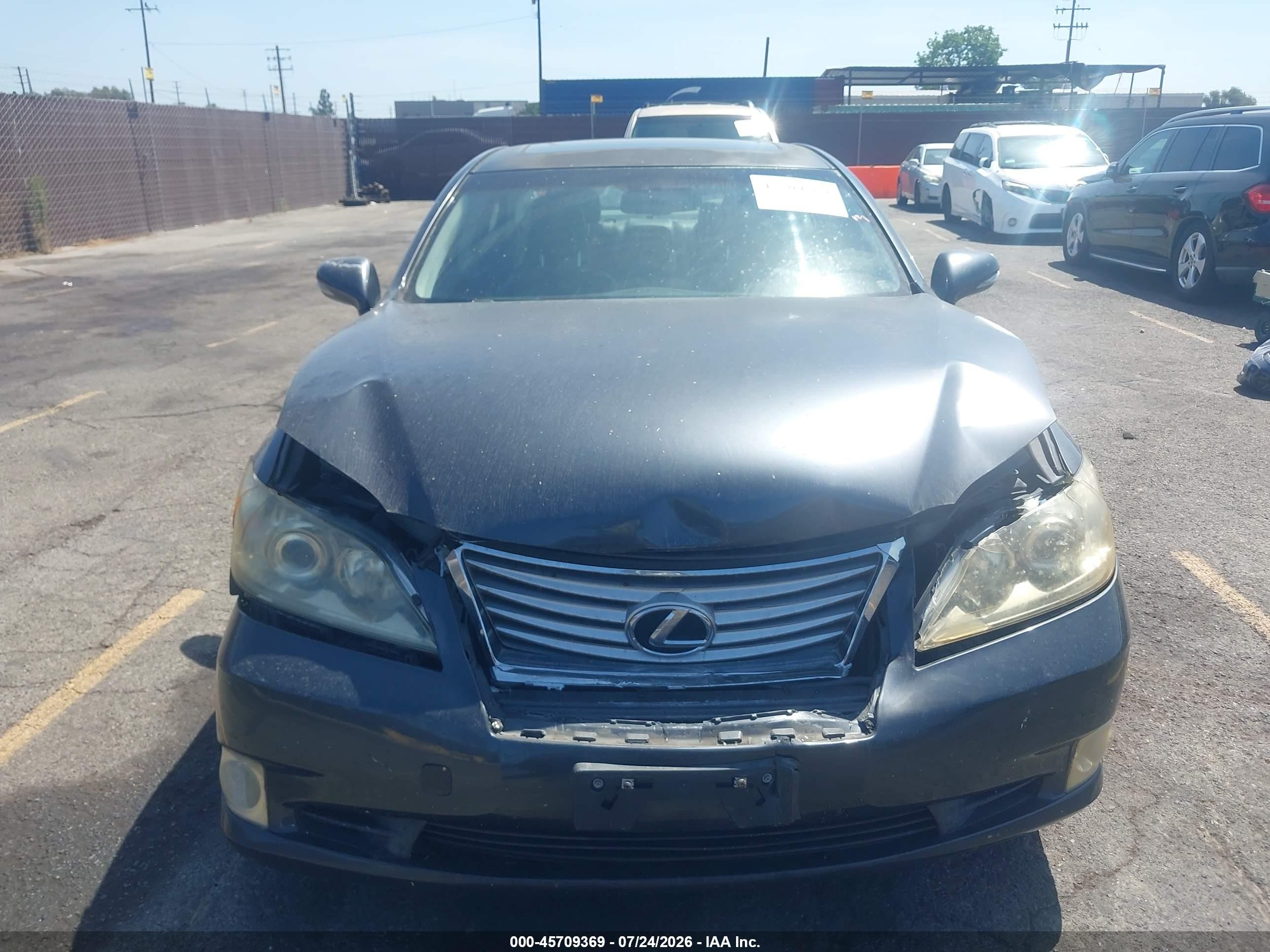 2010 Lexus Es 350   Gray vin: JTHBK1EG8A2358613