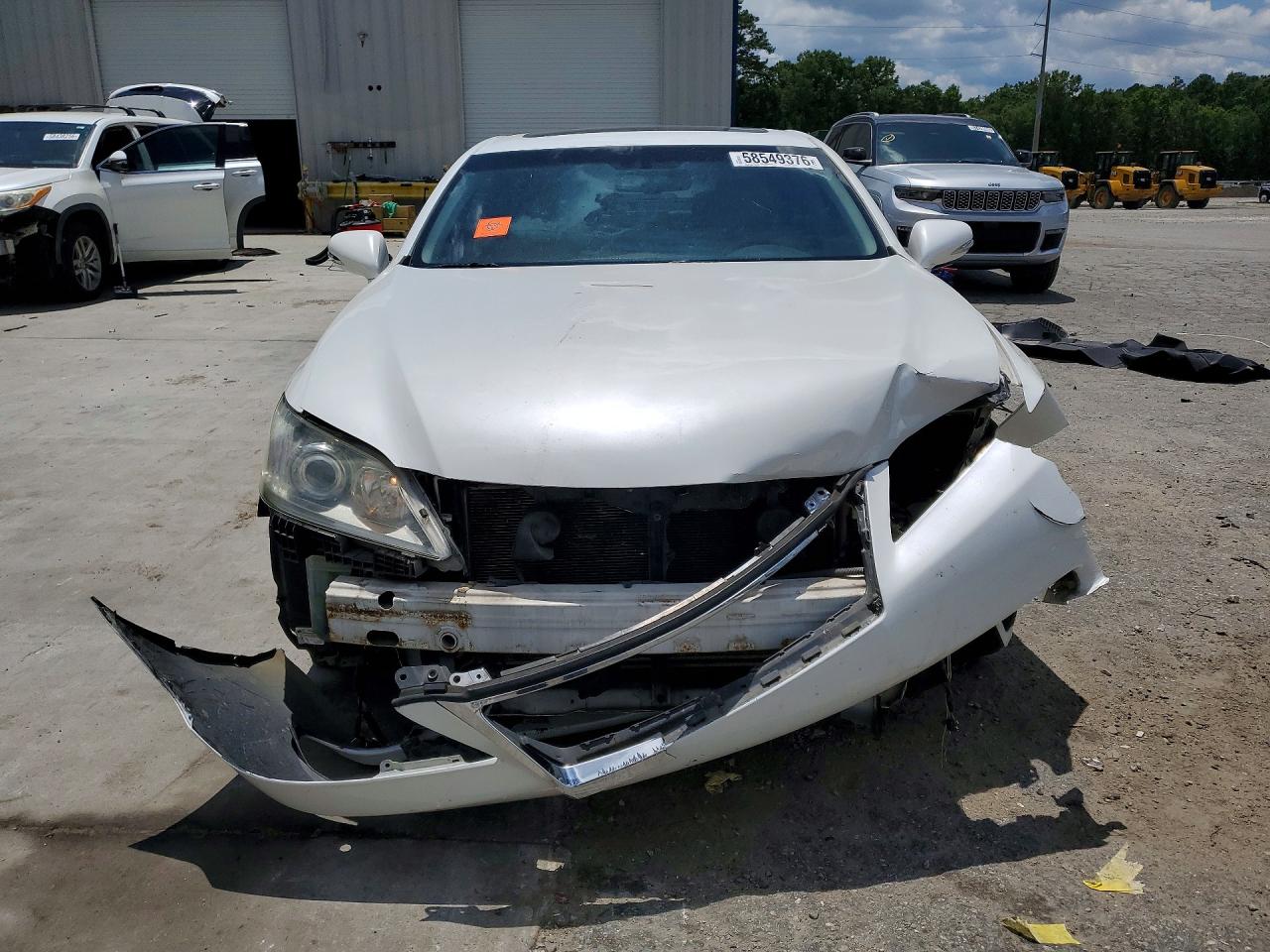 2010 Lexus Es 350 White vin: JTHBK1EG8A2362788