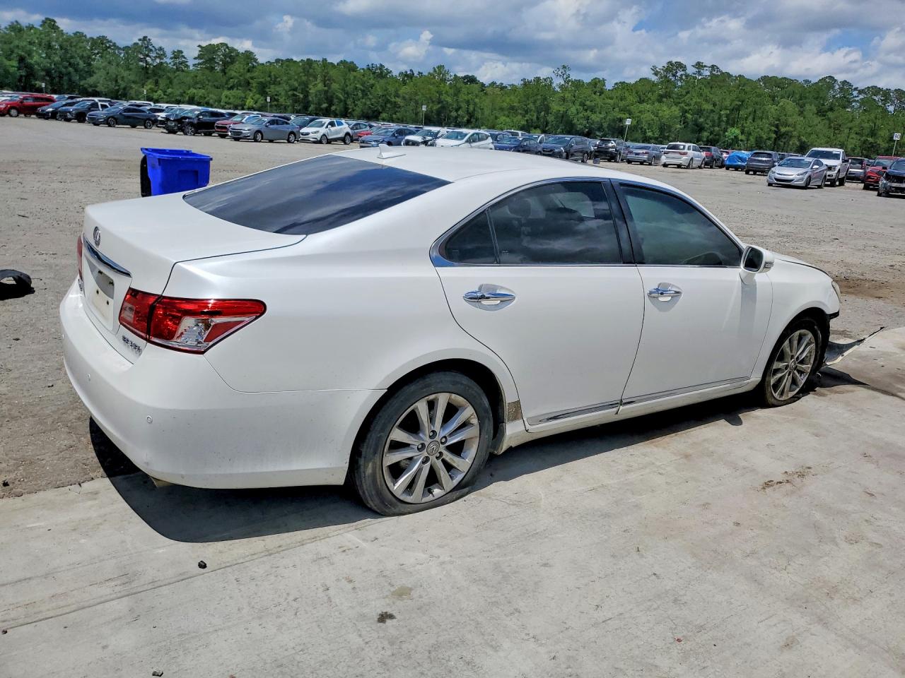 2010 Lexus Es 350 White vin: JTHBK1EG8A2362788