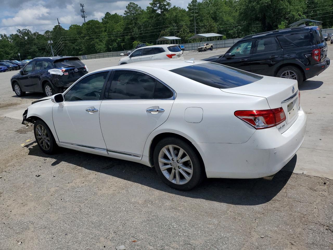 2010 Lexus Es 350 White vin: JTHBK1EG8A2362788